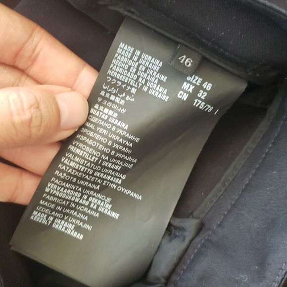 Prada Black Chic Feminine Workcore Classic Quiet Luxury Dress Pants Size 46 - Picture 3 of 8